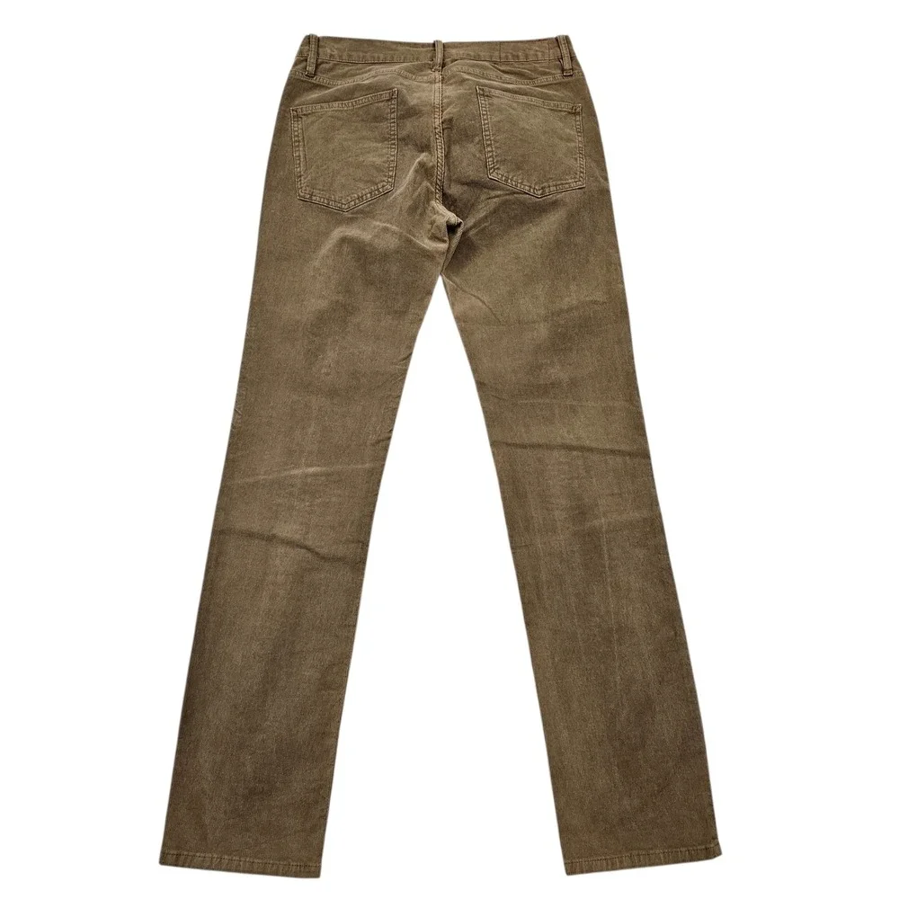 Marine Layer Corduroy Pants Mens 32x33 Brown Slim Straight Stretch Preppy Ivy